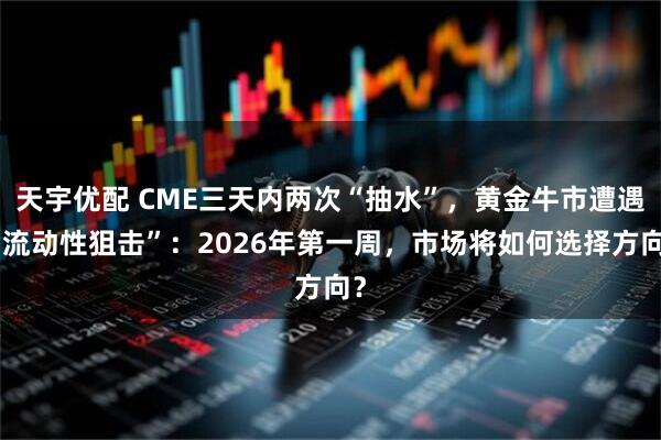 天宇优配 CME三天内两次“抽水”，黄金牛市遭遇“流动性狙击”：2026年第一周，市场将如何选择方向？